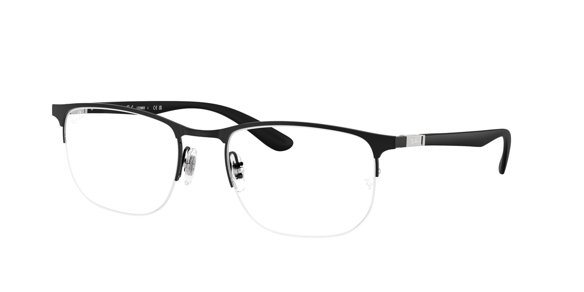 Ray-Ban RX6513 Matte Black On Black Eyeglasses