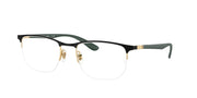 Ray-Ban RX6513 Black & Gold Eyeglasses