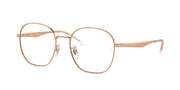 Ray-Ban RX6515D Rose Gold Eyeglasses