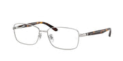 Ray-Ban RX6527D Brushed Silver Eyeglasses