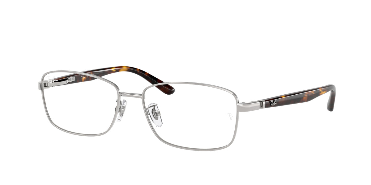 Ray-Ban RX6527D Brushed Silver Eyeglasses