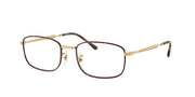 Ray-Ban RX6533 Havana On Arista Gold Eyeglasses