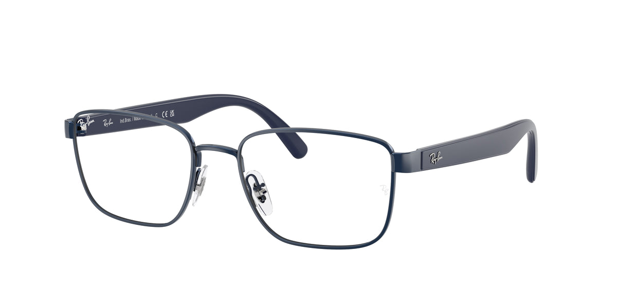 Ray-Ban RX6537L Matte Metalic Blue Eyeglasses
