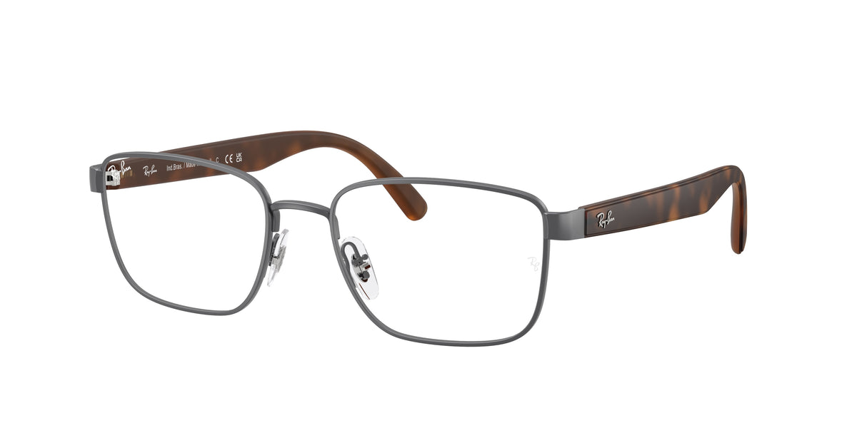 Ray-Ban RX6537L Matte Dark Gunmetal Eyeglasses