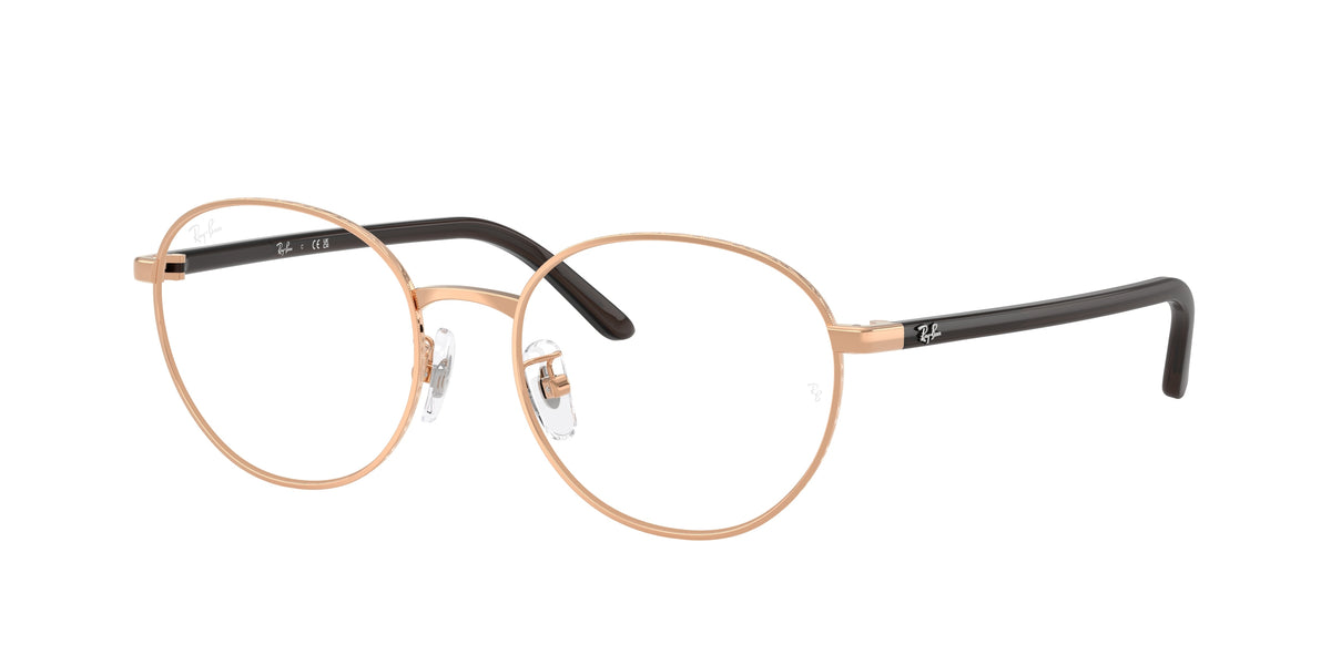 Ray-Ban RX6538D Rose Gold Eyeglasses