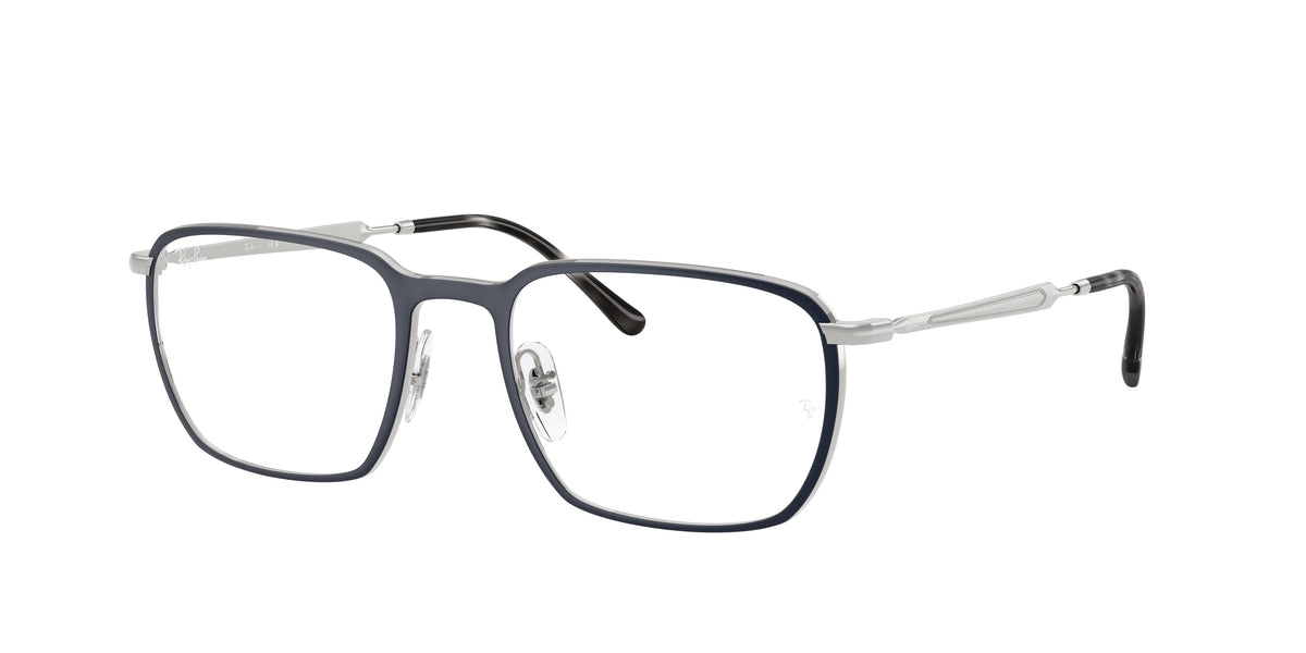 Ray-Ban RX6549 Blue & Silver Eyeglasses