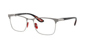 Ray-Ban RX6621M Matte Gunmetal On Gunmetal Eyeglasses