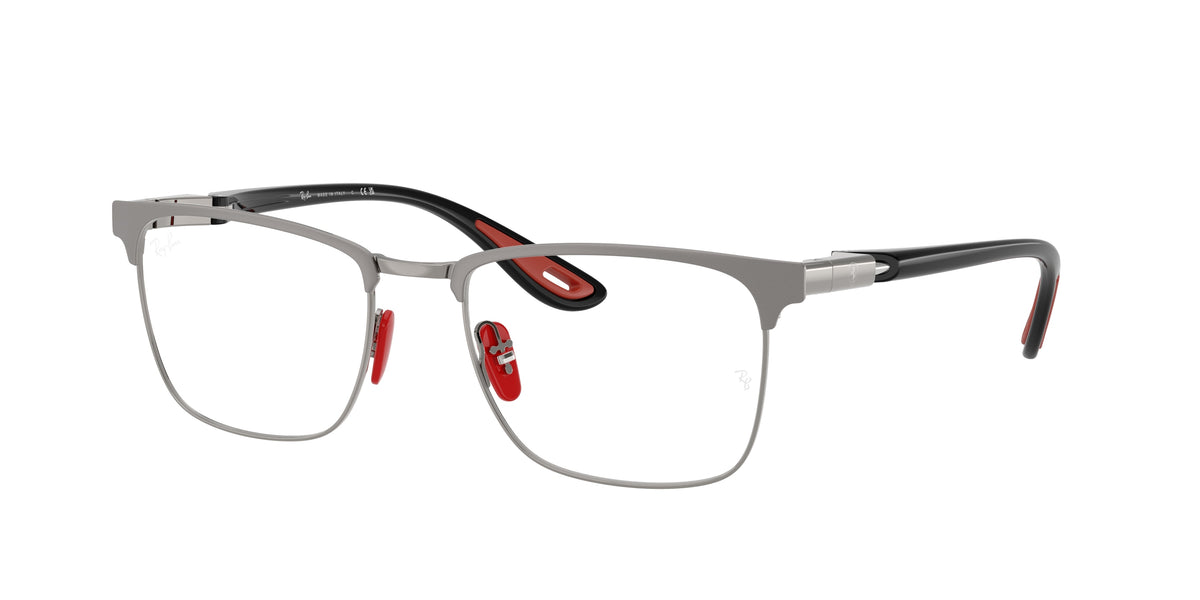 Ray-Ban RX6621M Matte Gunmetal On Gunmetal Eyeglasses