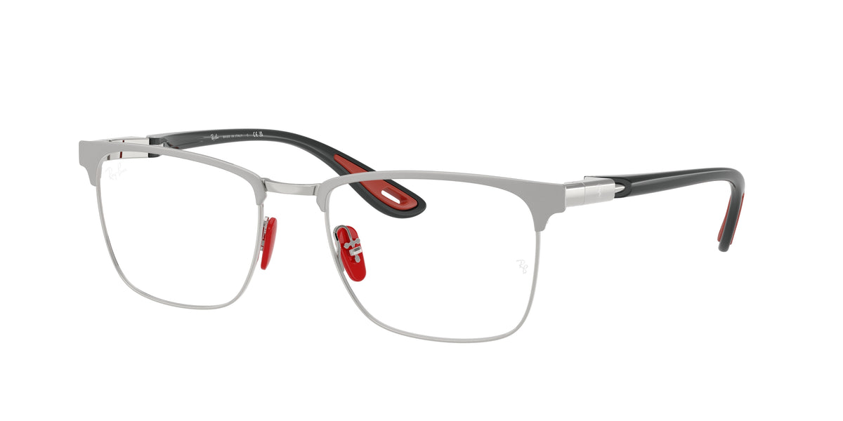Ray-Ban RX6621M Matte Silver On Silver Eyeglasses