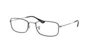 Ray-Ban RX6647 Black On Gunmetal Eyeglasses