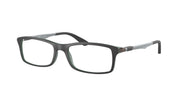 Ray-Ban RX7017 Black On Green Eyeglasses
