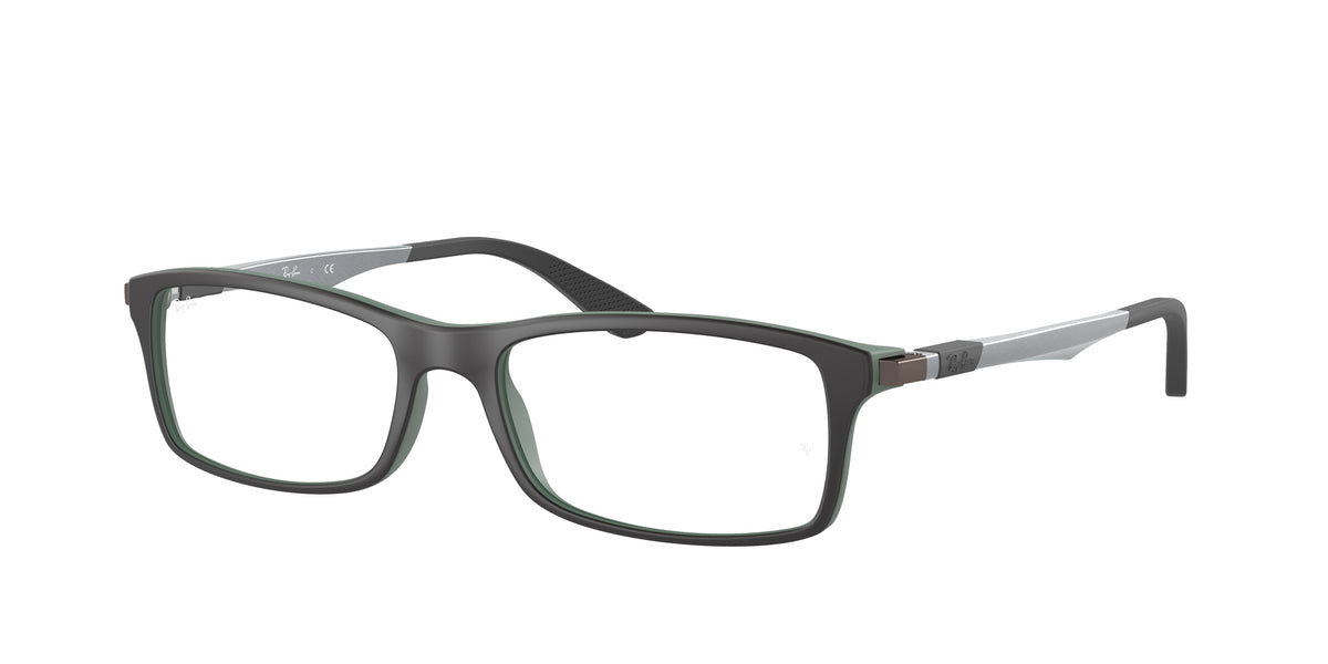 Ray-Ban RX7017 Black On Green Eyeglasses