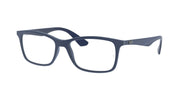 Ray-Ban RX7047 Transparent Blue Eyeglasses