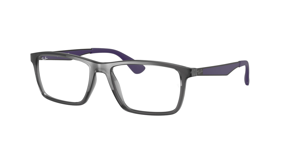 Ray-Ban RX7056 Transparent Grey Eyeglasses