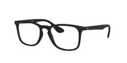Ray-Ban RX7074 Rubber Black Eyeglasses