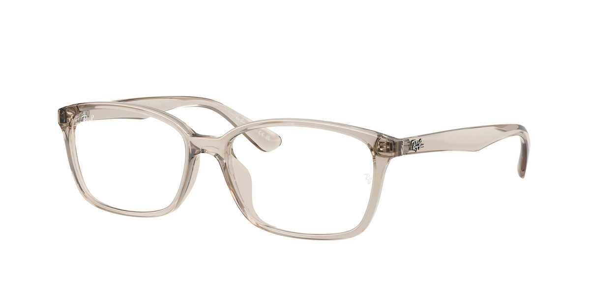 Ray-Ban RX7094D Transparent Light Brown Eyeglasses