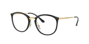 Ray-Ban RX7140 Black Eyeglasses