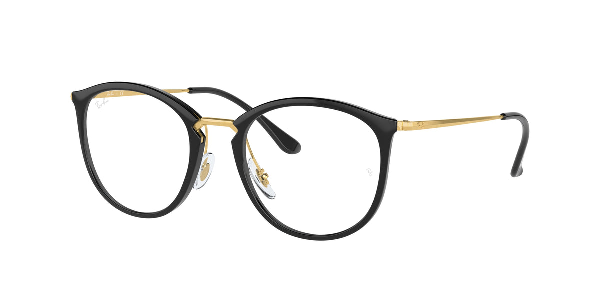 Ray-Ban RX7140 Black Eyeglasses