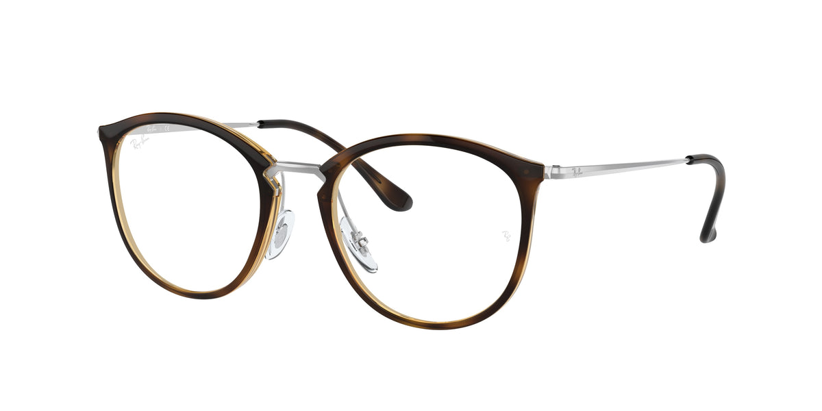 Ray-Ban RX7140 Havana Eyeglasses