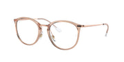 Ray-Ban RX7140 Light Brown Eyeglasses