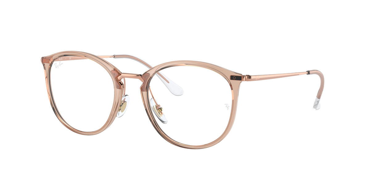 Ray-Ban RX7140 Light Brown Eyeglasses