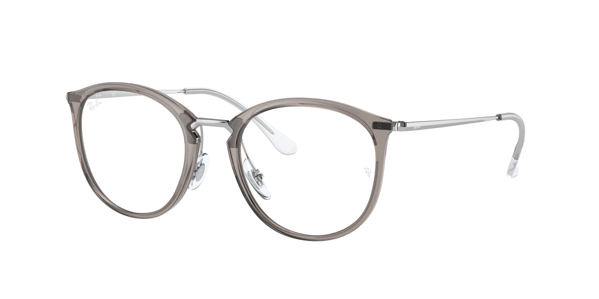 Ray-Ban RX7140 Transparent Grey Eyeglasses
