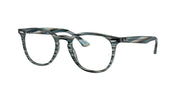 Ray-Ban RX7159 Striped Blue Grey Eyeglasses