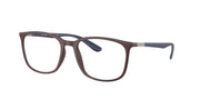 Ray-Ban RX7199 Matte Dark Violet Eyeglasses