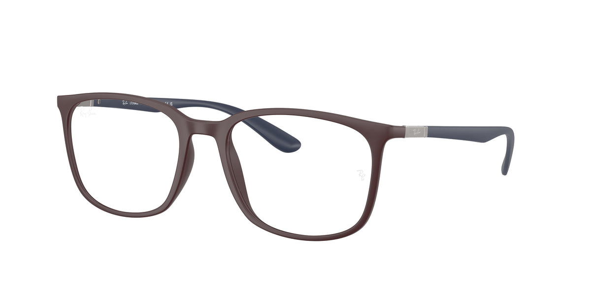 Ray-Ban RX7199 Matte Dark Violet Eyeglasses