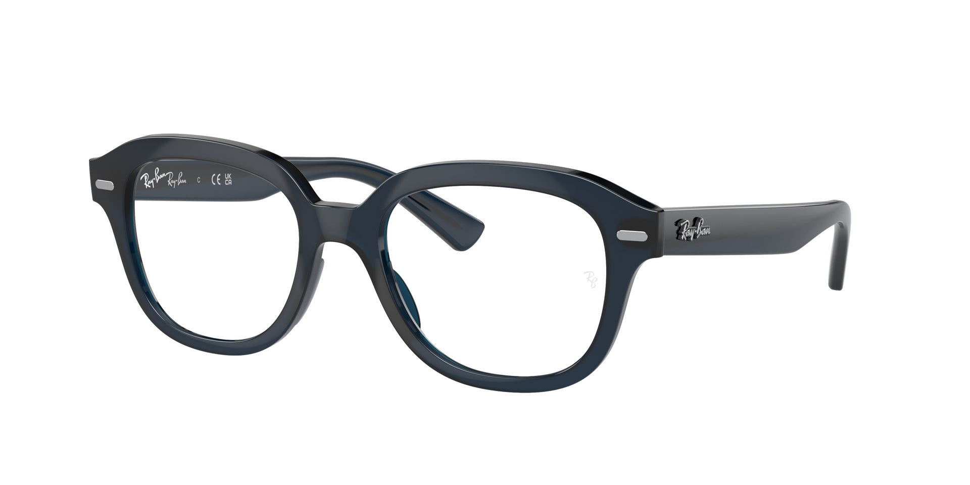 Ray-Ban RX7215 Opal Dark Blue Eyeglasses