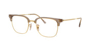 Ray-Ban RX7216F Beige On Gold Eyeglasses