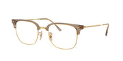 Ray-Ban RX7216 Beige On Gold Eyeglasses
