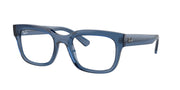 Ray-Ban RX7217 Transparent Dark Blue Eyeglasses