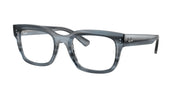 Ray-Ban RX7217 Striped Blue Eyeglasses