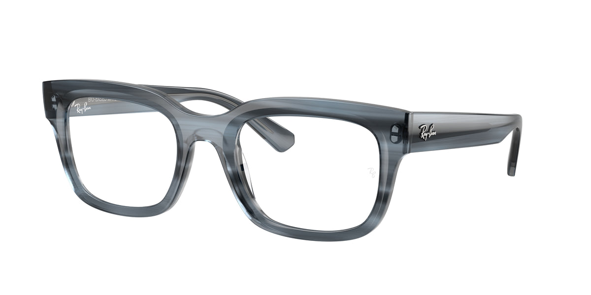 Ray-Ban RX7217 Striped Blue Eyeglasses
