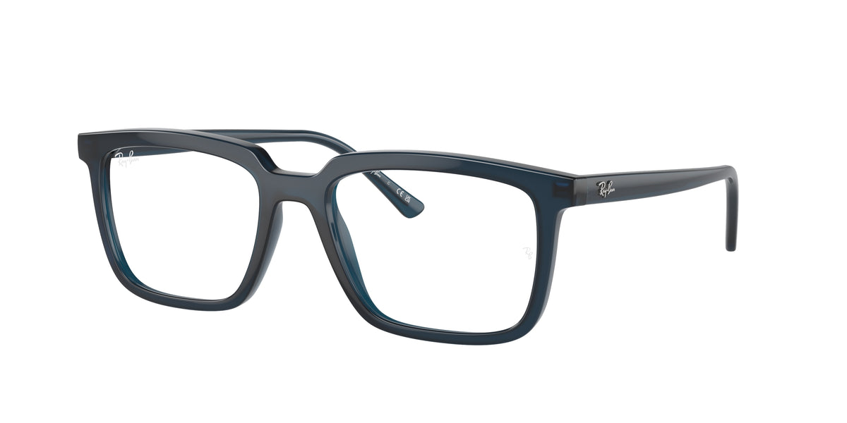 Ray-Ban RX7239 Opal Dark Blue Eyeglasses