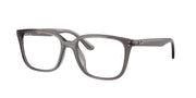 Ray-Ban RX7248D Transparent Opal Grey Eyeglasses