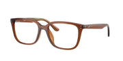 Ray-Ban RX7248D Transparent Brown Eyeglasses