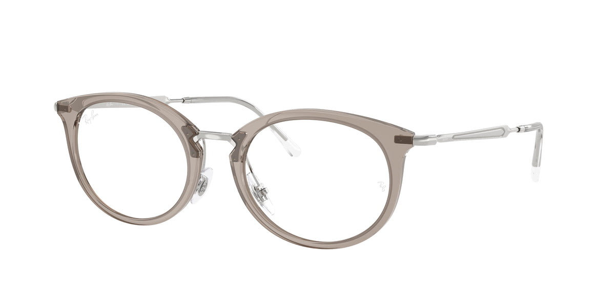 Ray-Ban RX7255 Transparent Grey Eyeglasses