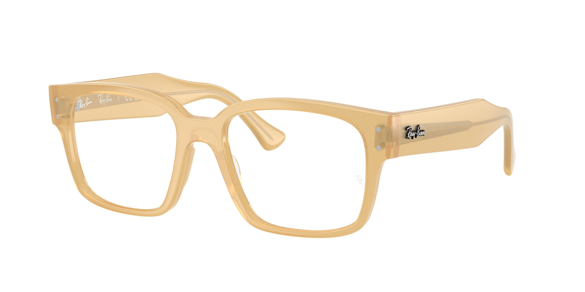 Ray-Ban RX7256F Transparent Beige Eyeglasses