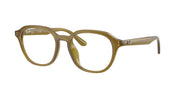 Ray-Ban RX7259D Transparent Olive Green Eyeglasses