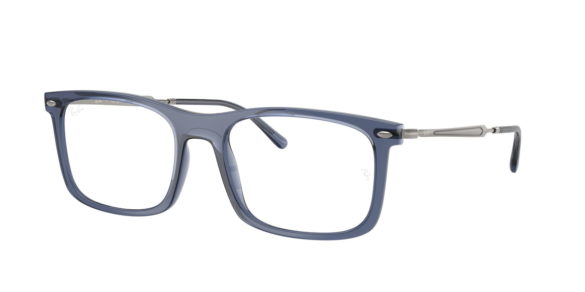 Ray-Ban RX7260F Transparent Blue Eyeglasses
