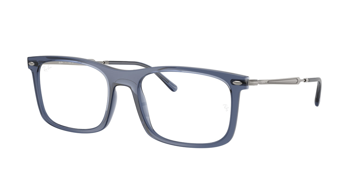 Ray-Ban RX7260 Transparent Blue Eyeglasses