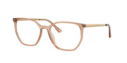 Ray-Ban RX7268L Translucent Caramel Eyeglasses