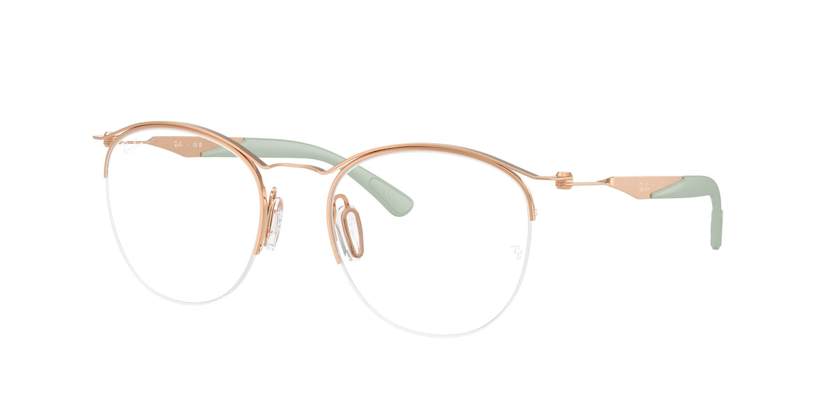 Ray-Ban RX7553 Rose Gold Eyeglasses