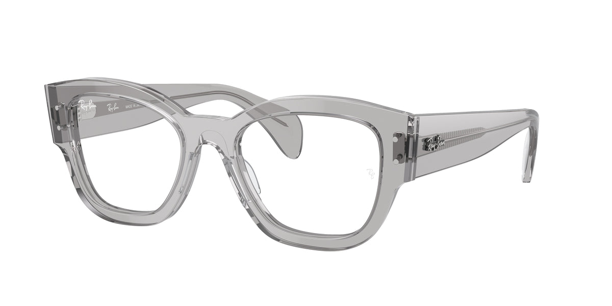 Ray-Ban RX7681V Transparent Grey Eyeglasses