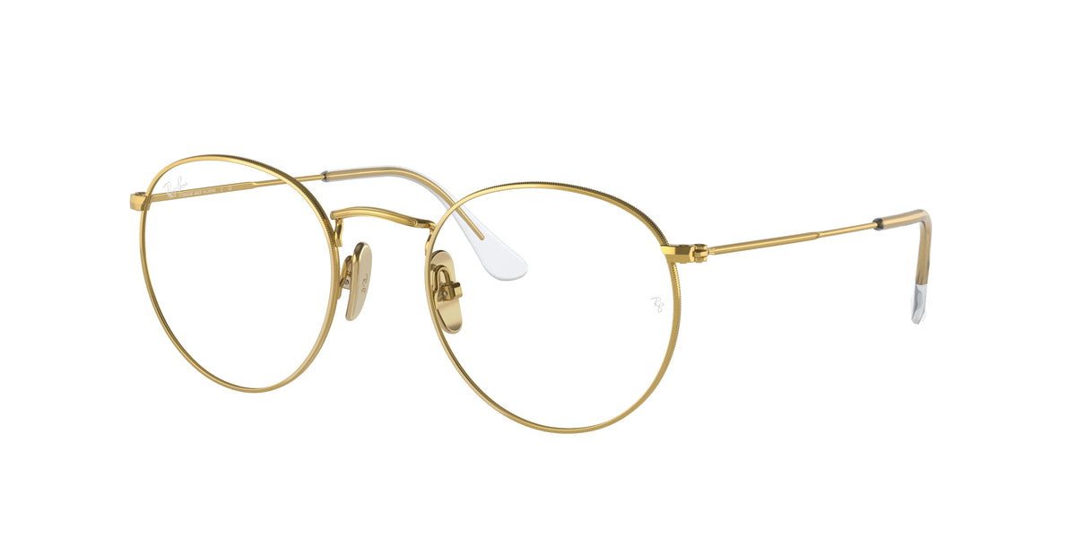 Ray-Ban RX8247V Gold Eyeglasses