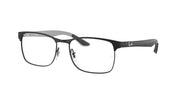 Ray-Ban RX8416 Black On Gunmetal Eyeglasses