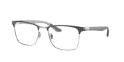 Ray-Ban RX8421 Grey On Silver Eyeglasses
