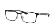 Ray-Ban RX8424 Matte Black & Silver Eyeglasses